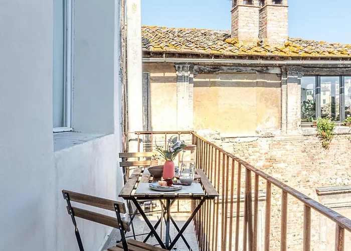 Rose - In Centro Storico Con Balcone Con Vista * Siena